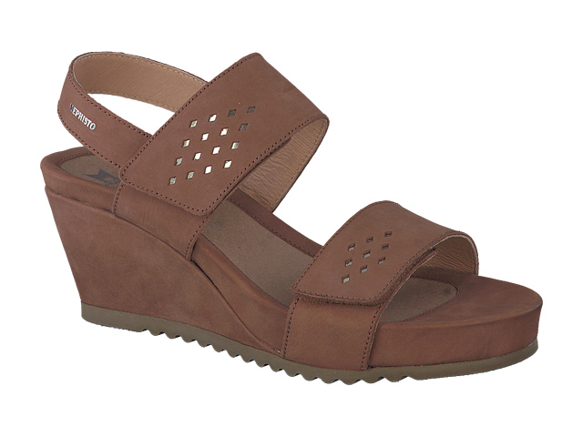 Mephisto Shop compensees femme modele GILIE Marron Chaussures confortables